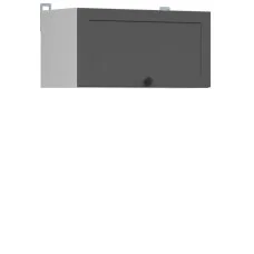 Wall cabinet JUNONA LINE GO/60/30 BRW graphite